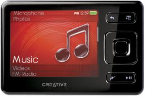 Odtwarzacz MP3 CREATIVE ZEN - 4 GB, LCD 3.5", FM